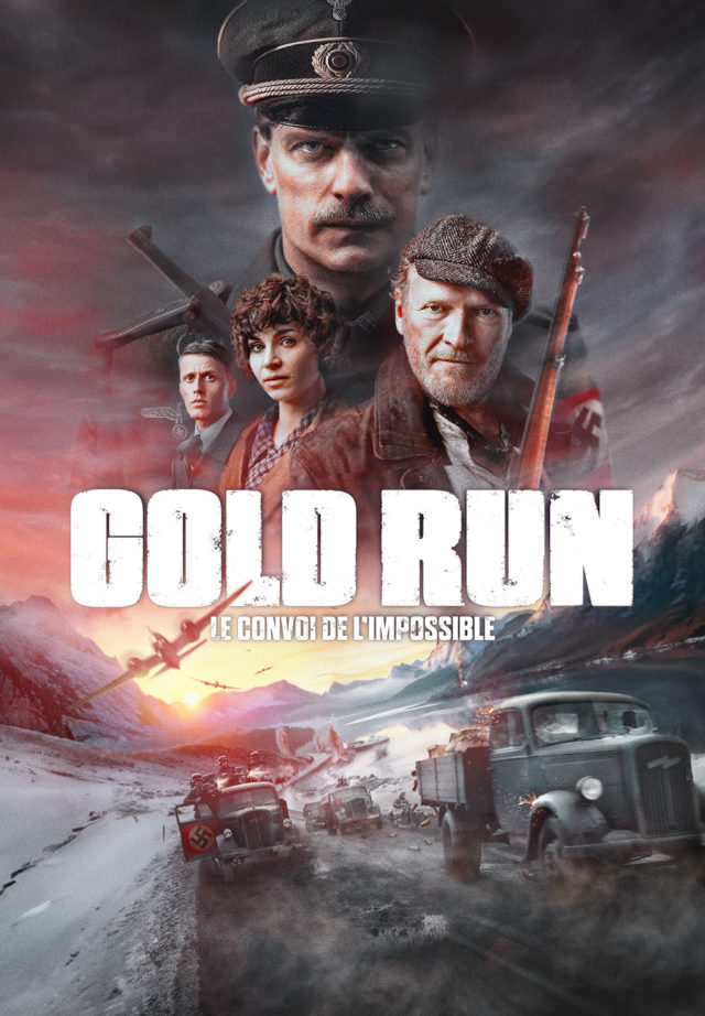 Affiche GOLD RUN – LE CONVOI DE L&RSQUO;IMPOSSIBLE