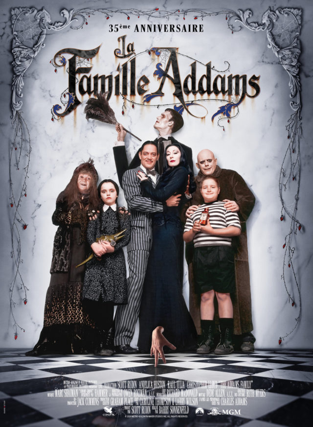 Affiche LA FAMILLE ADDAMS